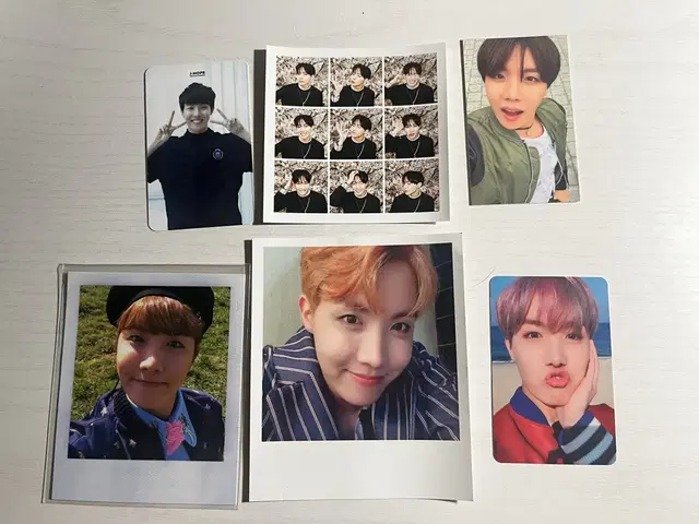 방탄 bts 제이홉 앨범포카 및 기타포카 일괄