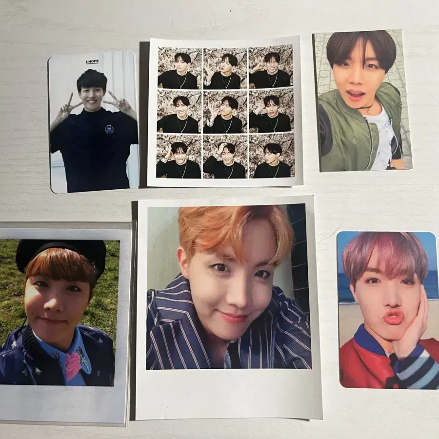 방탄 bts 제이홉 앨범포카 및 기타포카 일괄 + 포카바인더