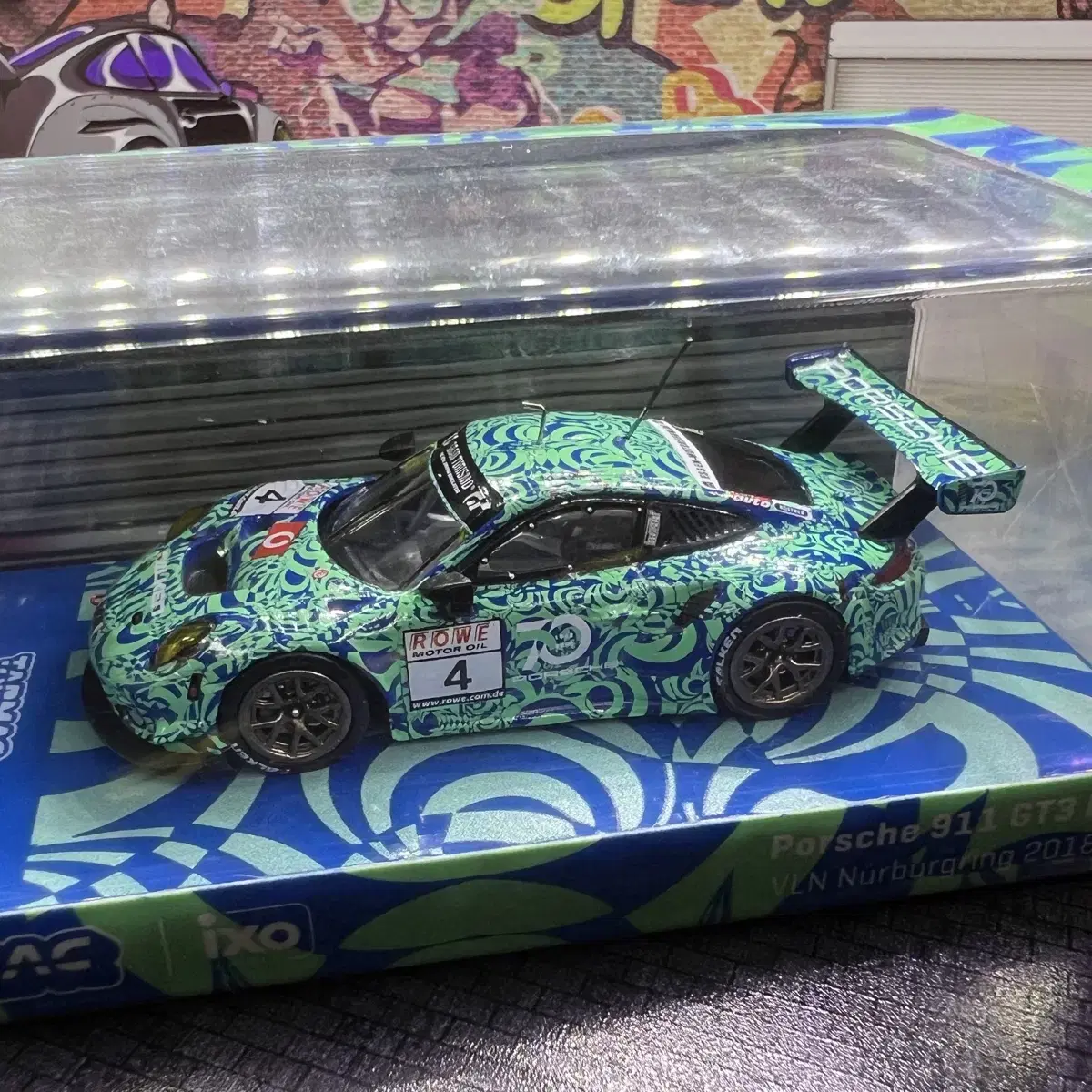 1:64 포르쉐 911 GT3 R 다이캐스트