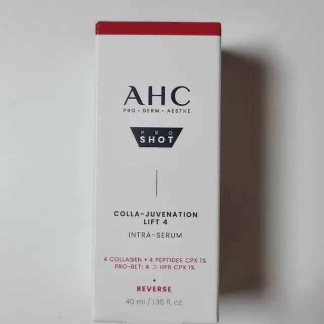 AHC 프로샷 콜라 쥬비네이션 리프트4 인트라 세럼 안티에이징 40ml