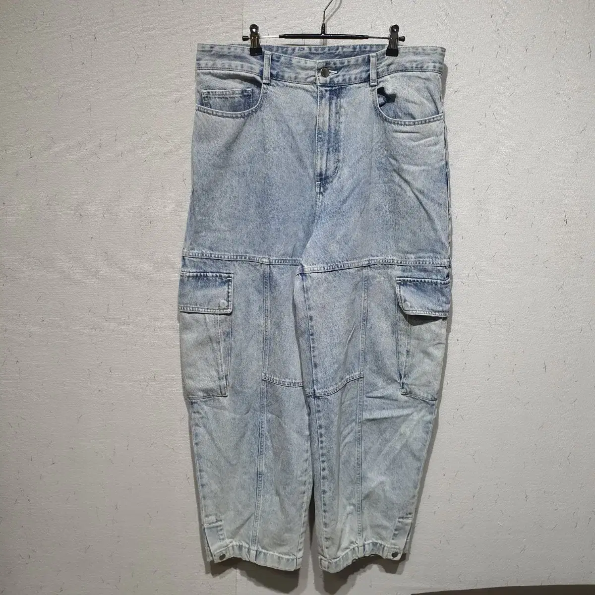 Solid Homme Cargo Wide Jeans