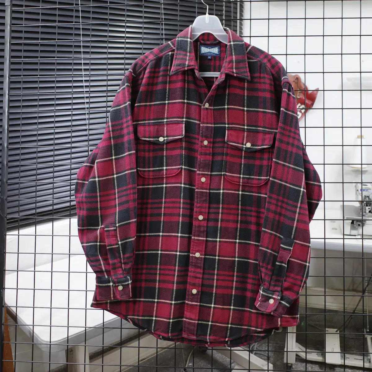 river star check shirt,