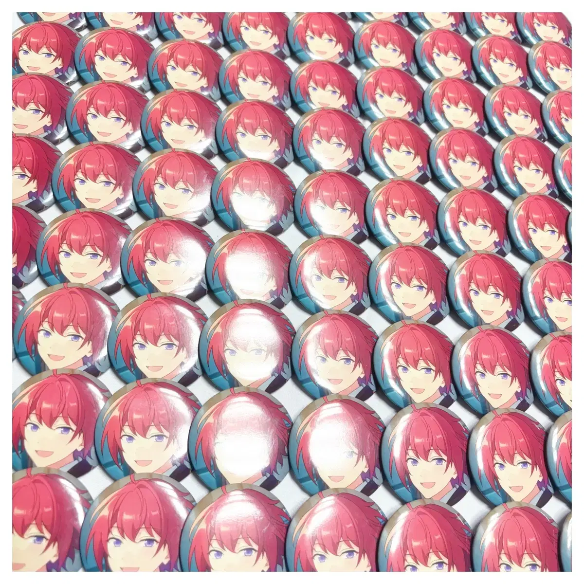 80 Anstar Suou Tsukasa Shuffle Cafeteria Ibekore Can Badges