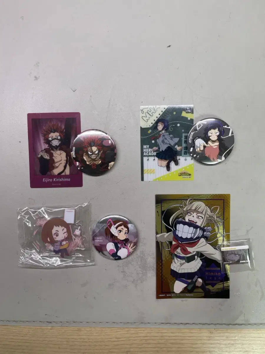 Hiroaka Uraraka, Kirishima, Jiro, and Toga Himiko for sale!