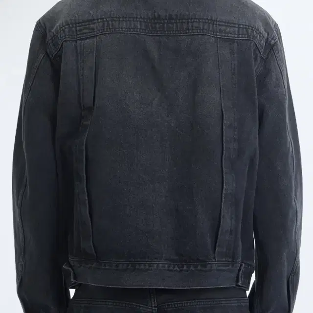 아이시토 자켓 ICYTO DENIM TRUCKER JACKET black