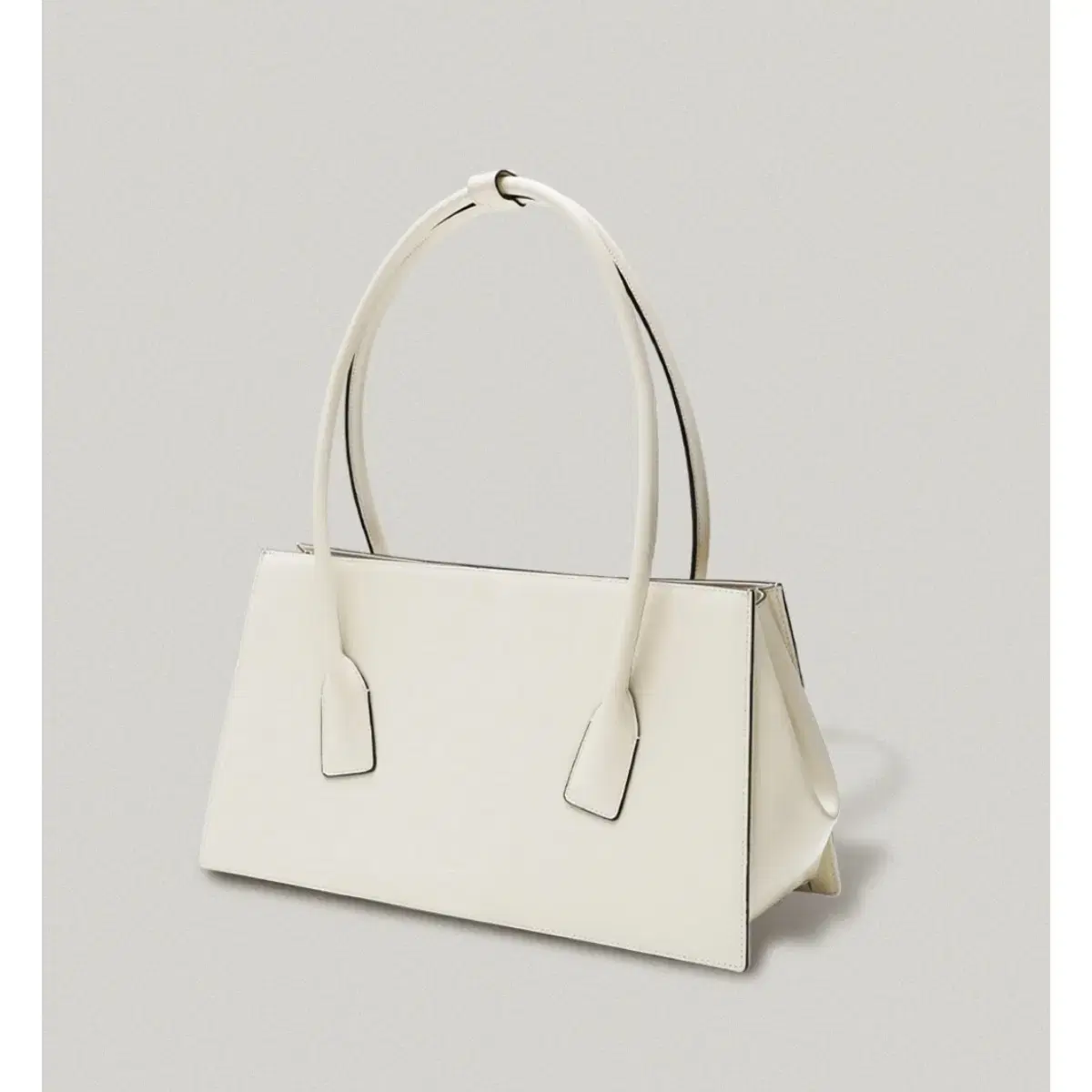 폴뉴아 Bostonbag Ivory - Crinkle