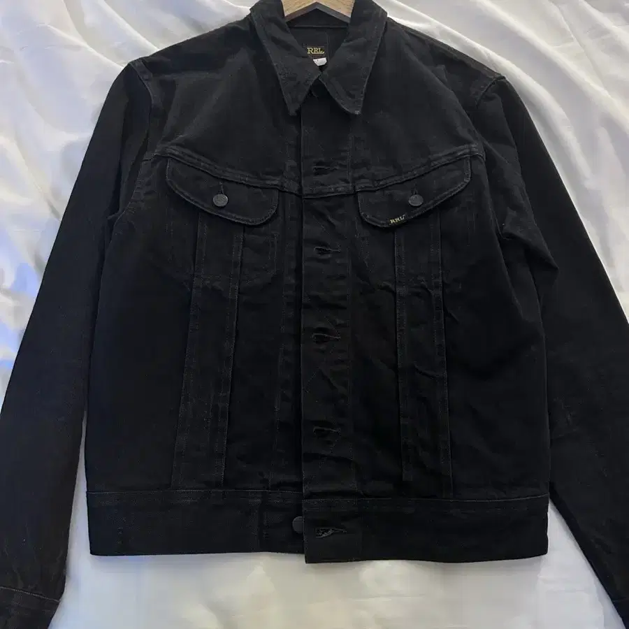 RRL lot 271 블랙 데님 흑청 자켓 M