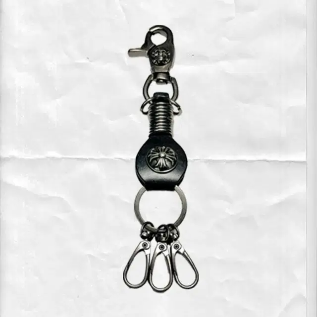 skull keychain karabiner 해골 가죽 카라비너 키링