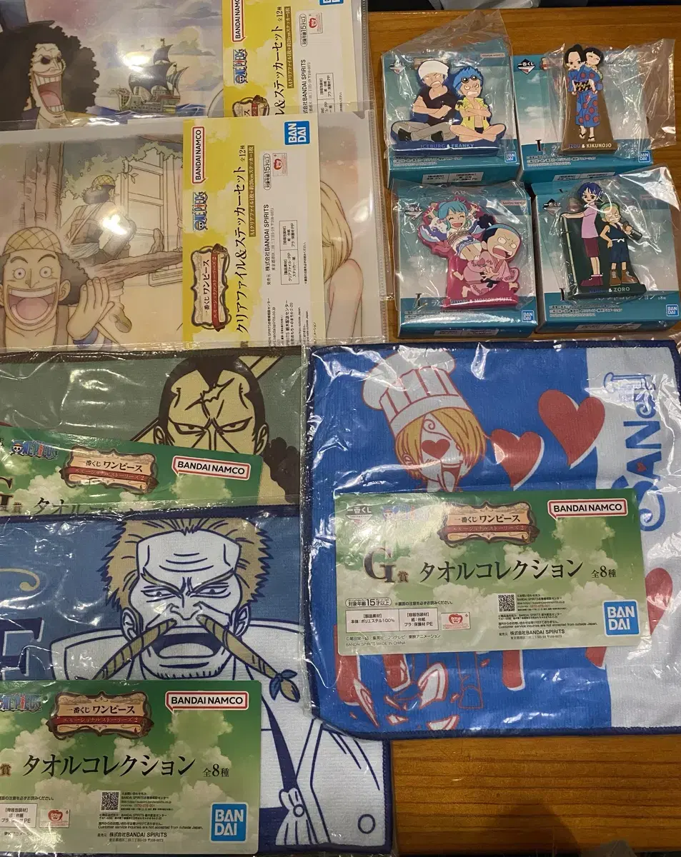 ONEPIECE First Lottery Kuji Emotional Story 2 G,H,I Prize