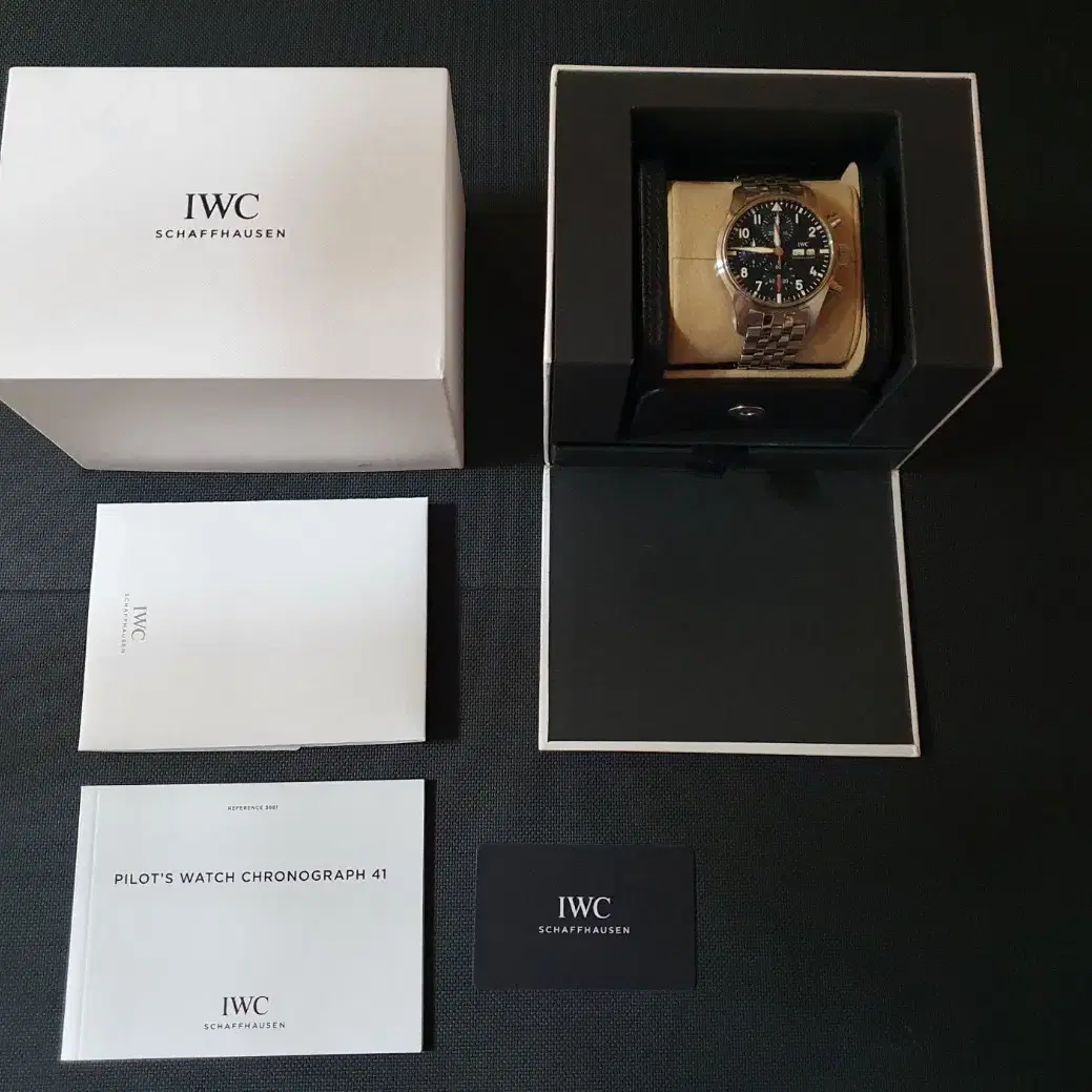 iwc 파일럿 크로노그래프 청판 41 판매해요