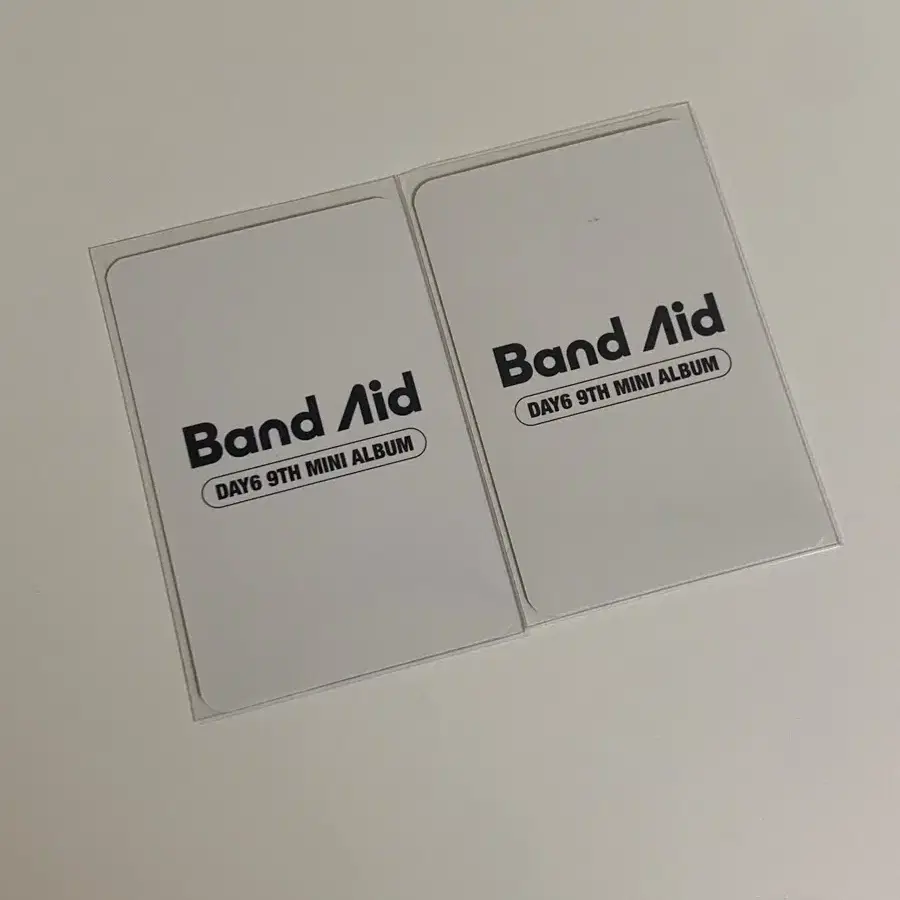 데이식스 Band Aid 블루드림미디어 럭키드로우 (원필, 도운)