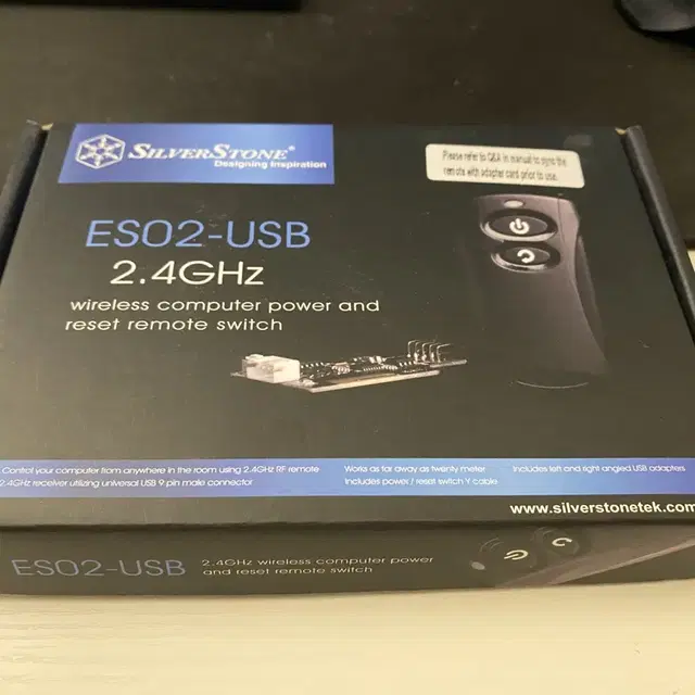 Silverstone ES02-USB PC 무선 전원 리모컨