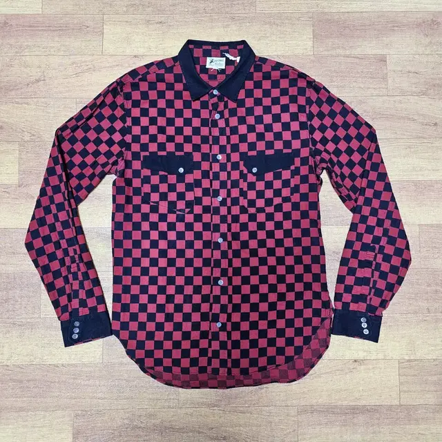 02시즌 LVC EU 1938 RODEO CHECK BOARD shirt