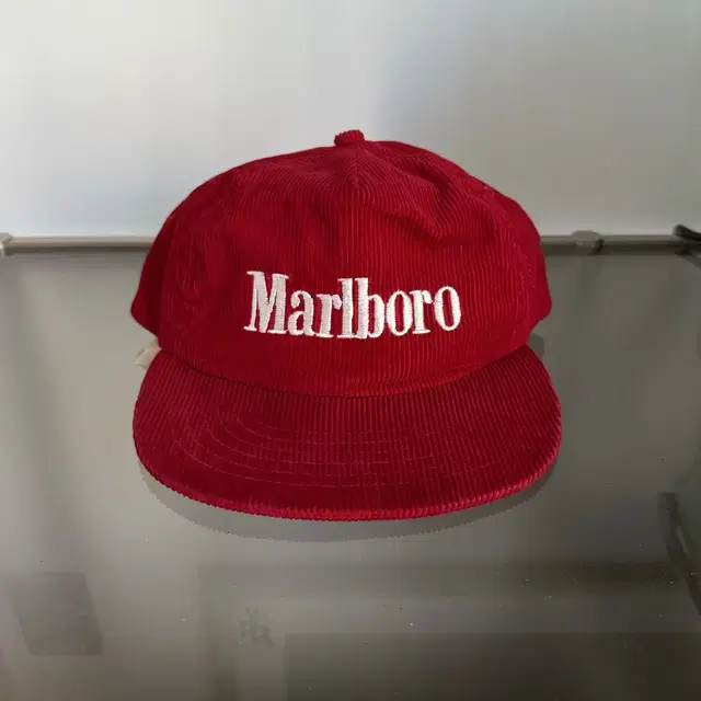 marlboro corduroy cap red