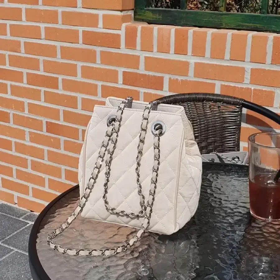 (새상품) 퀼팅 체인 미니백 quilting chain mini bag