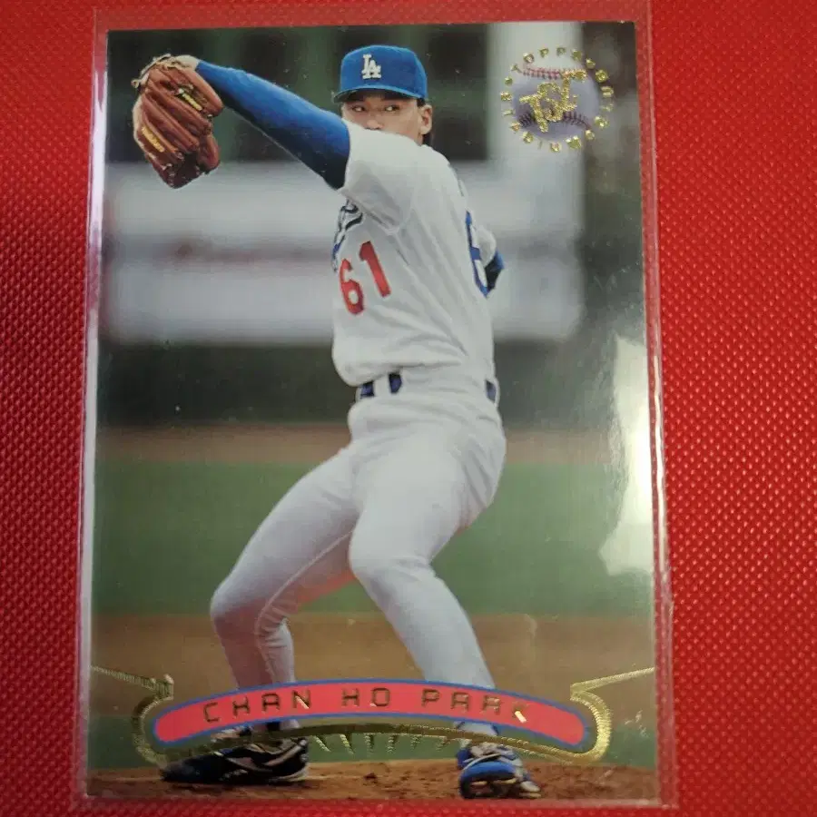 박찬호 1996 Topps Stadium Club base 카드