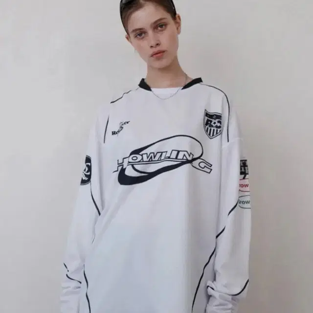 리트리버 클럽 HOWLING JERSEY [WHITE]