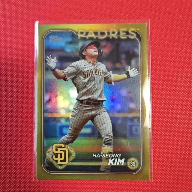 김하성 2024 Topps Gold foil 카드