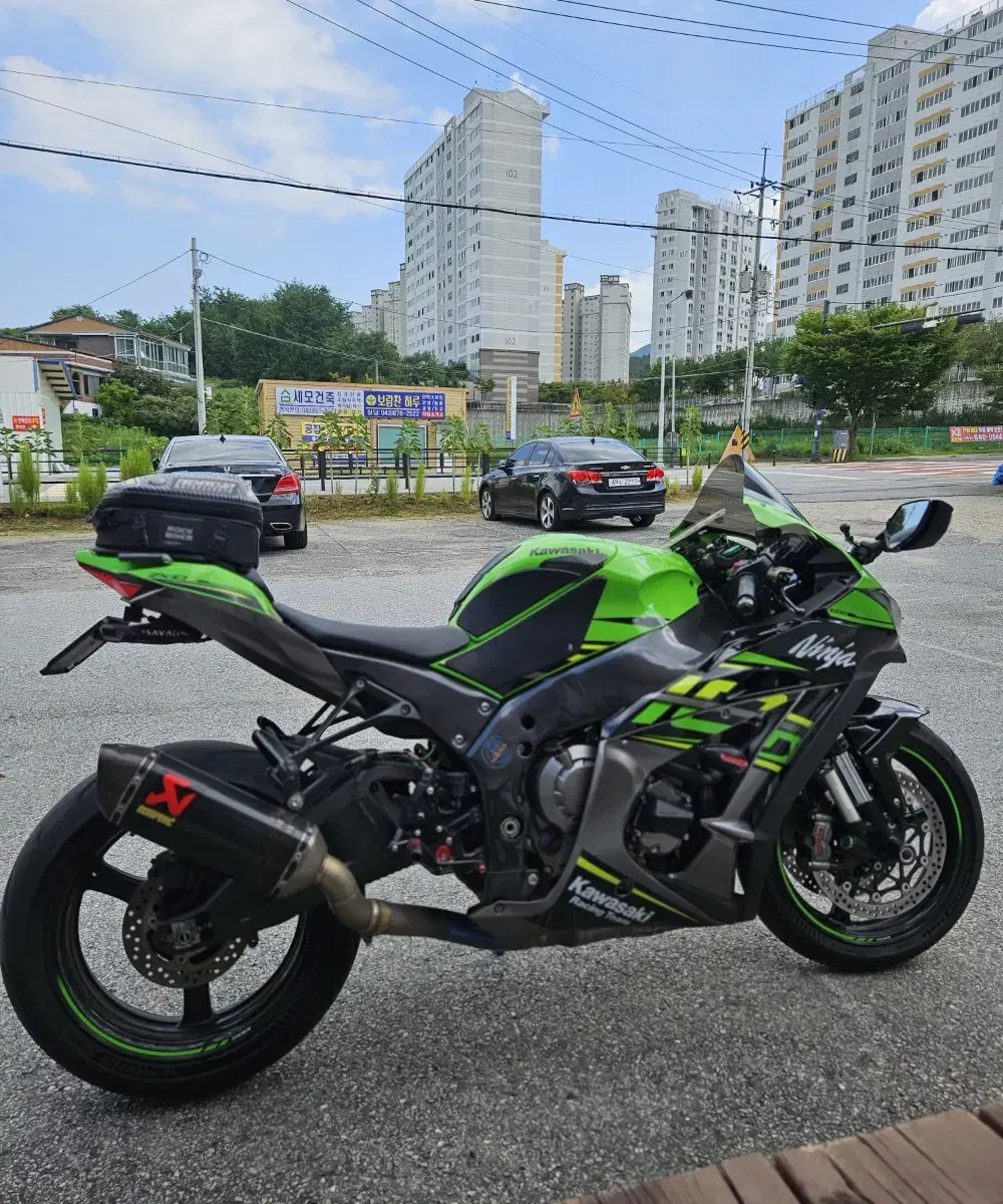 가와사키 닌자zx10r ABS. 개인 팜