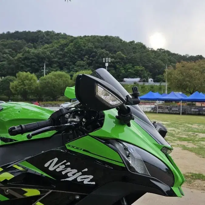 가와사키 닌자zx10r ABS. 개인 팜