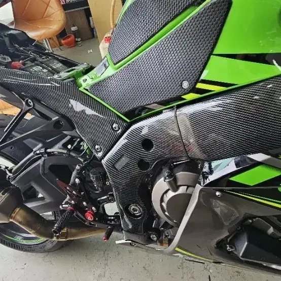 가와사키 닌자zx10r ABS. 개인 팜