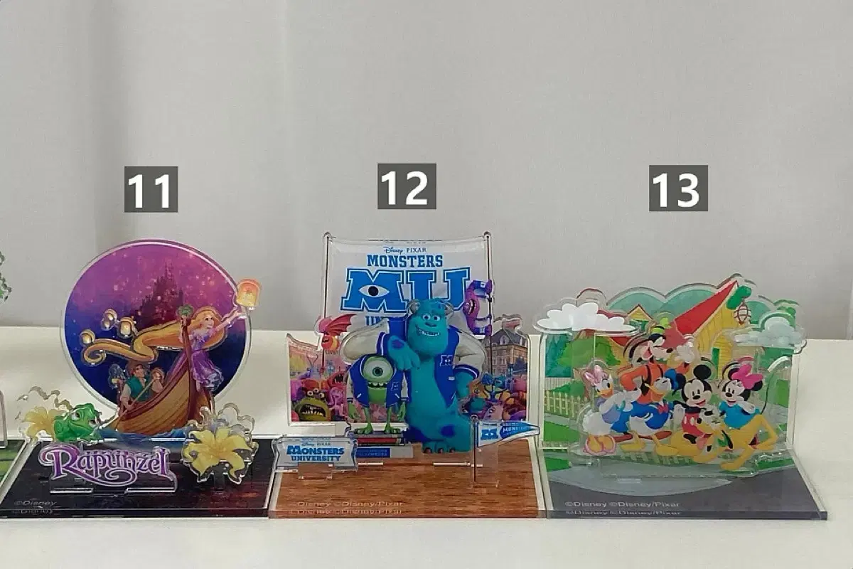 Disney acrylic stands