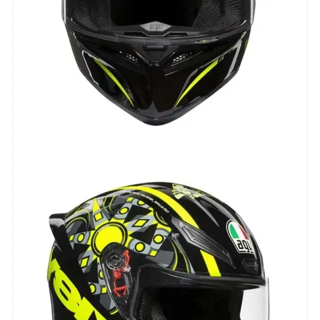 AGV K-1 FLAVUM 46 한정판 풀페이스헬멧(S)+블루투스 비모토