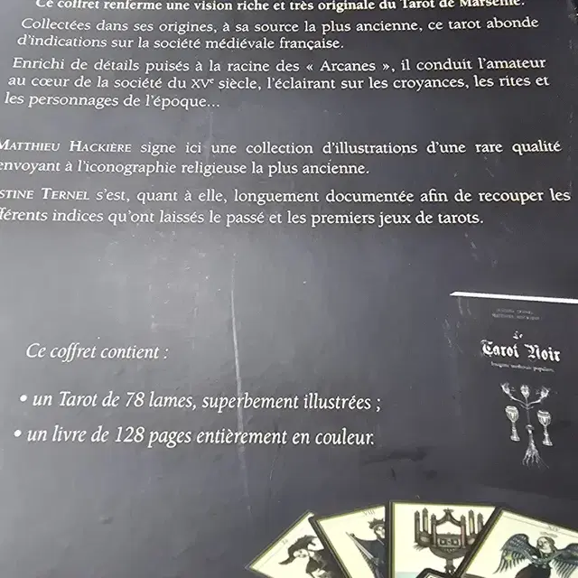 Le tarot noir