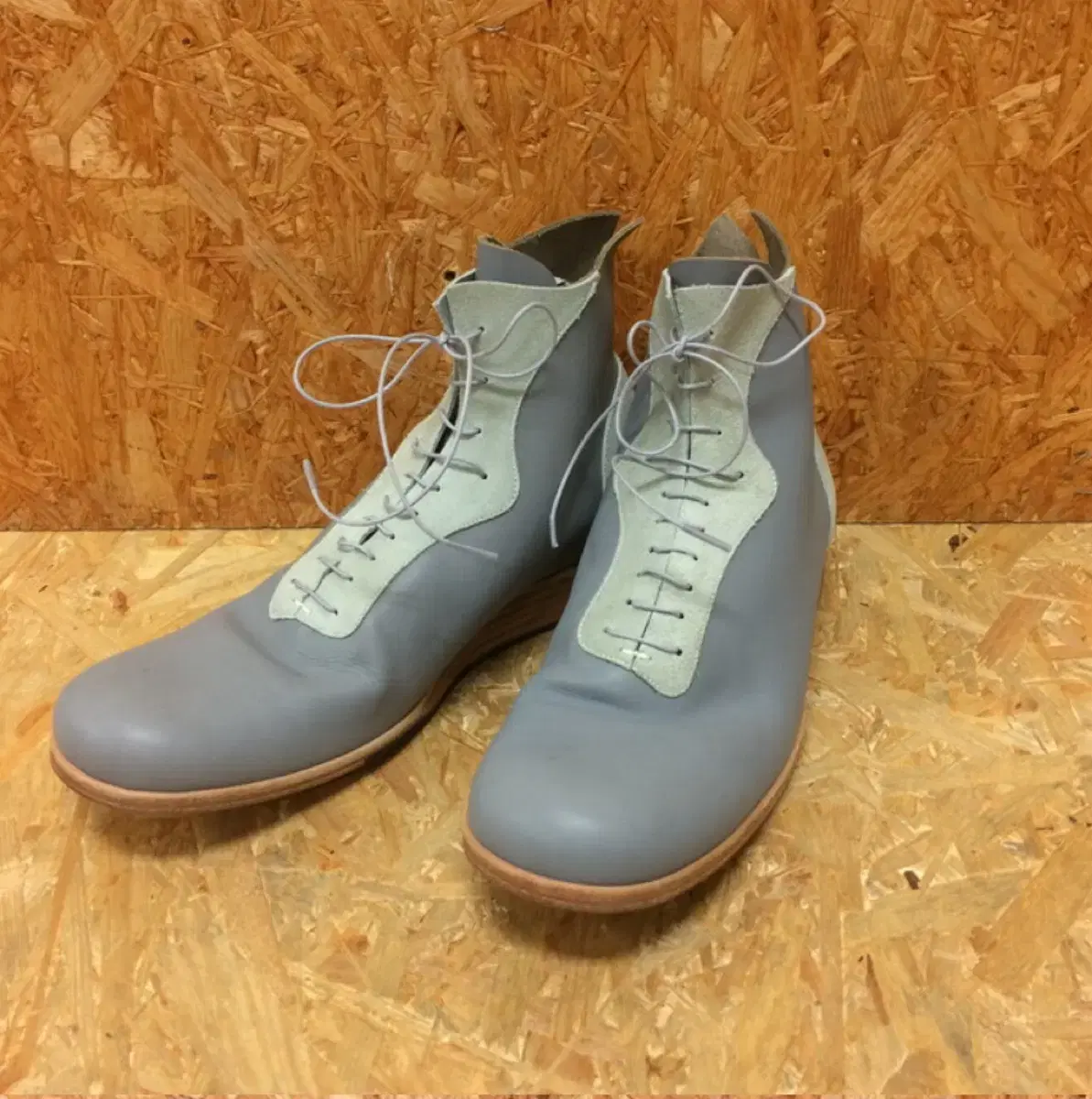 takahiromiyashita the soloist 10aw western boots grey version