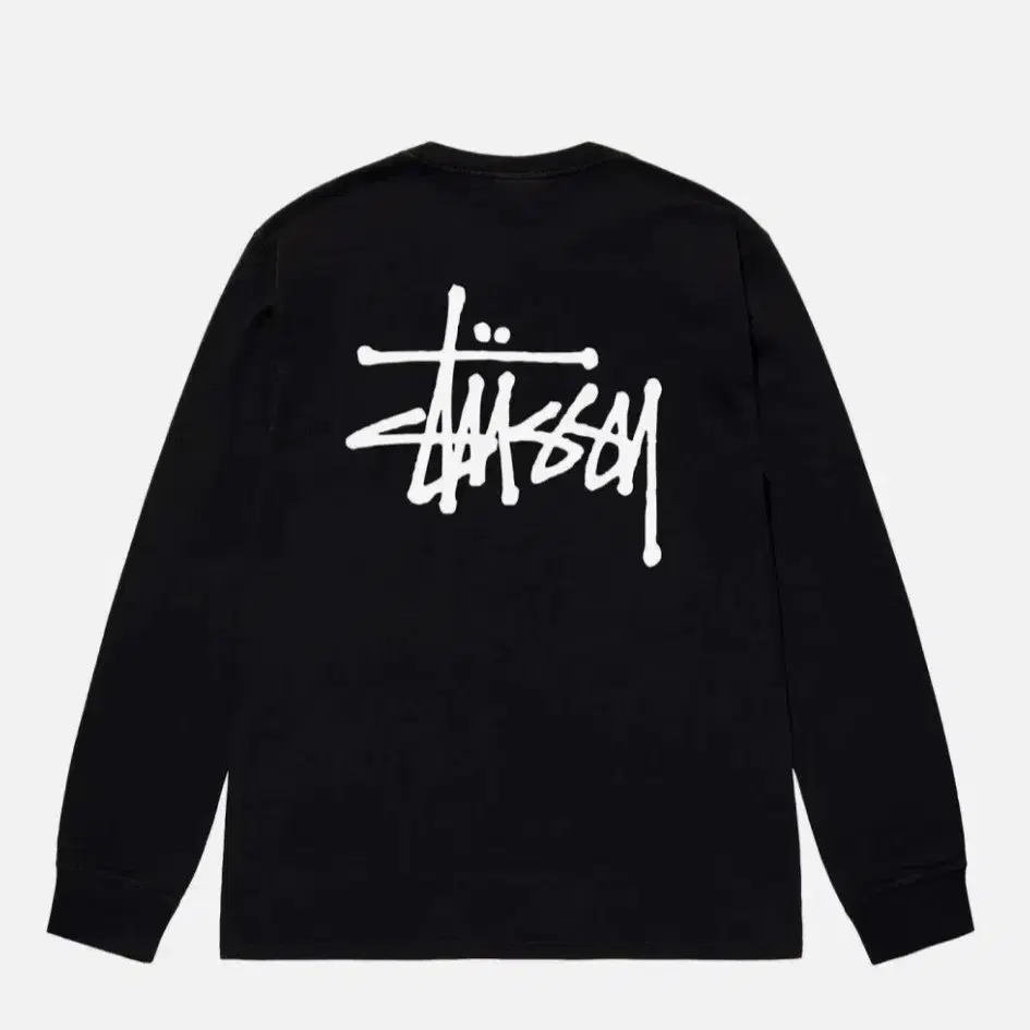 스투시stussy 롱슬리브 s사이즈 블랙