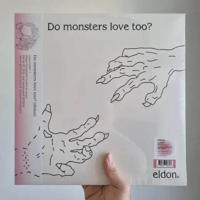 [미개봉] 엘던 - Do monster love too LP / 클리어반