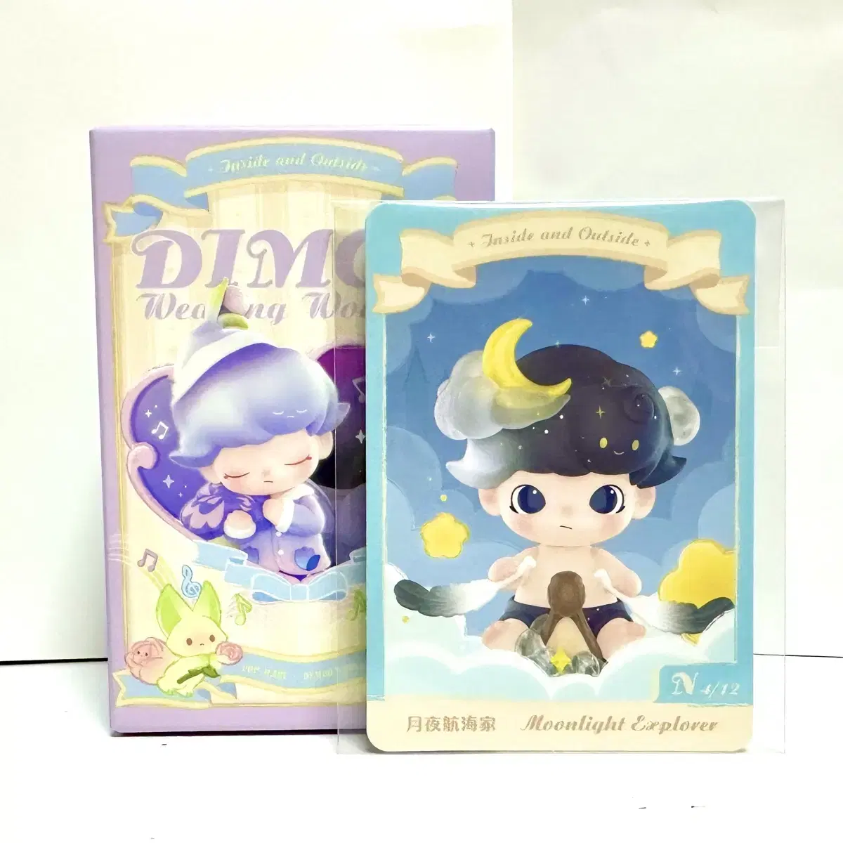 Unsealed) Pop Mart Dimu Dreamland Moonlight Explorer