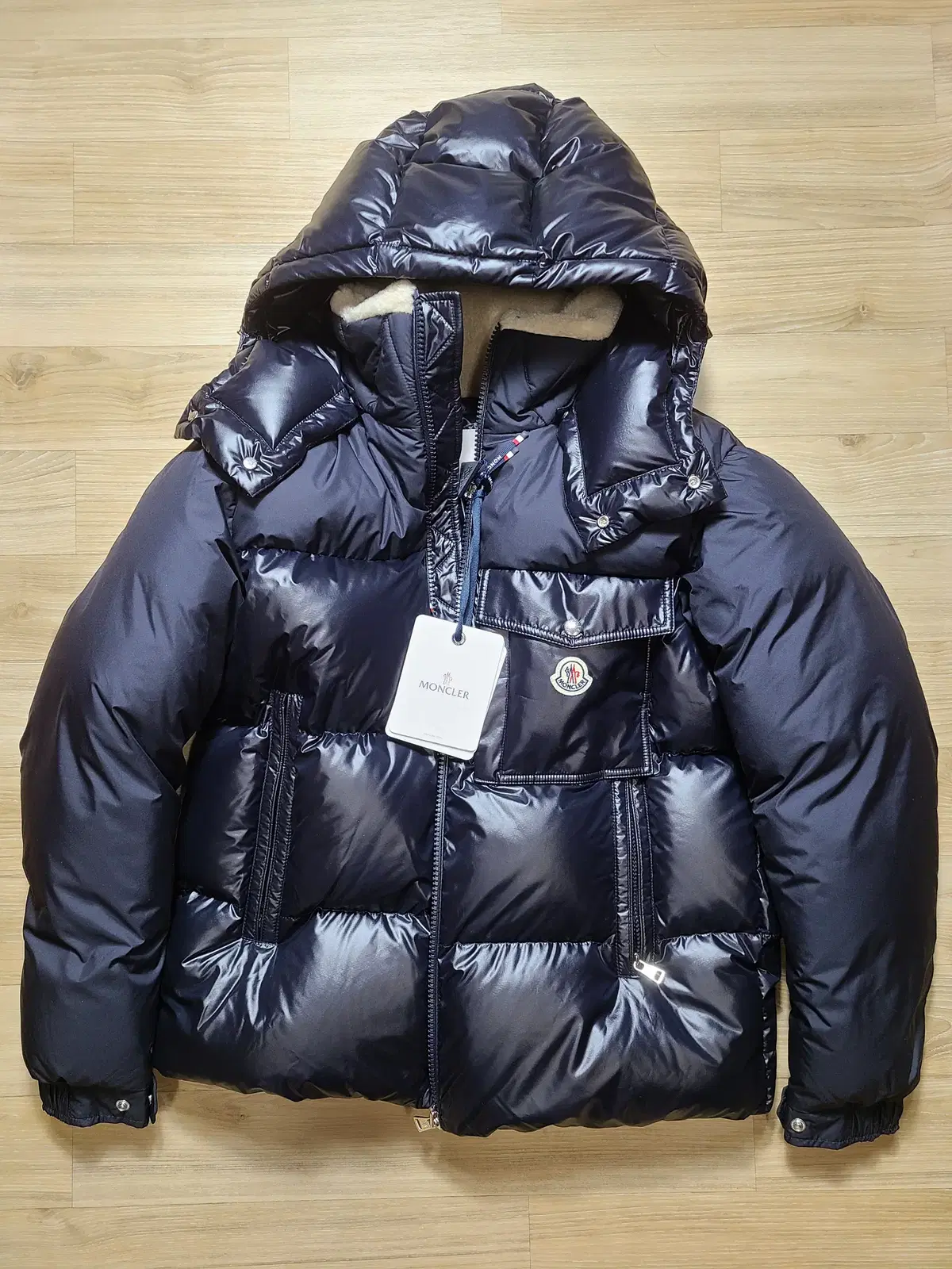 [Genuine/New] [3] Moncler Bayuda Bayuda Navy Padded Moncler