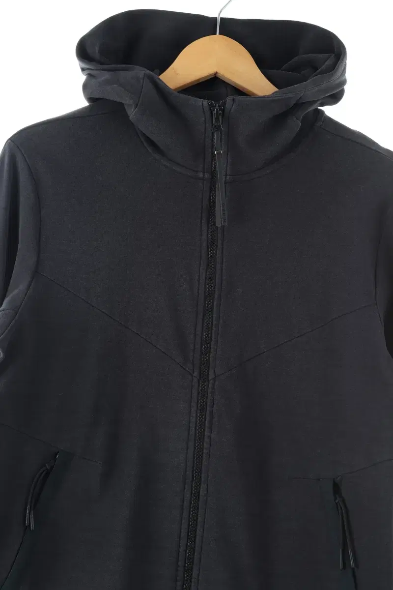 (M) Nike Hoodie Zip Up Charcoal Old School Limited Edition - F68C