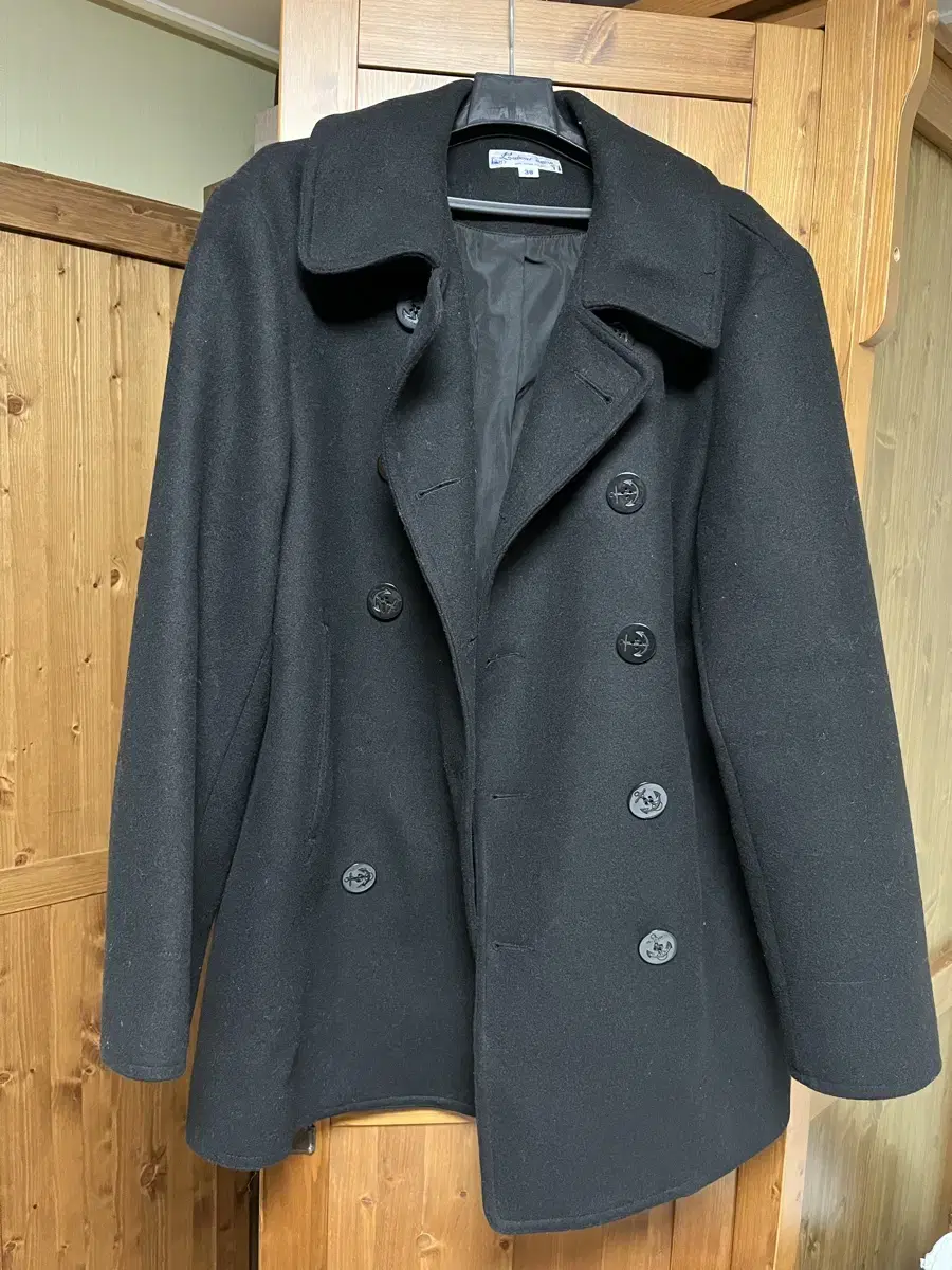 Laver Union peacoat size 38