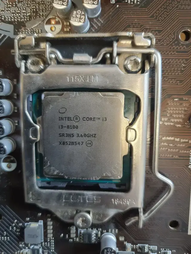 intel i3 8100+H310M 보드셋