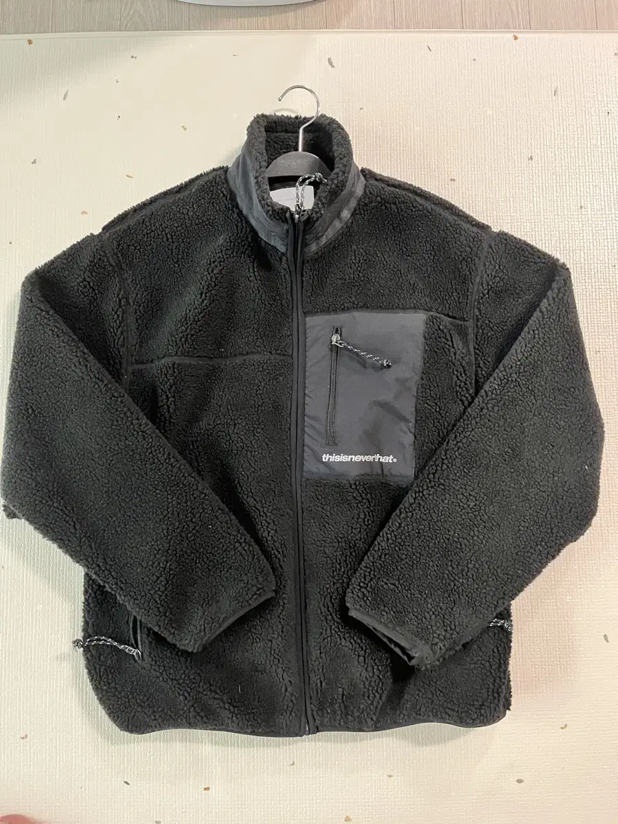 This Is Never Beyond Sherpa Fleece JacketSize M