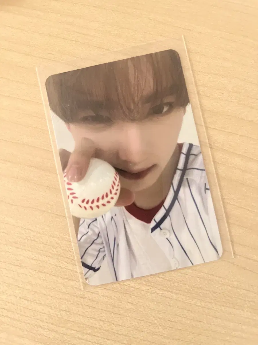 Han Yujin Baseball unreleased photocard WTS