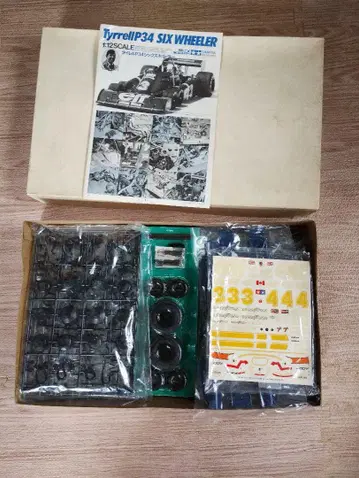 타미야 1/12 빅 스케일 시리즈 타일러 P34식스휠러