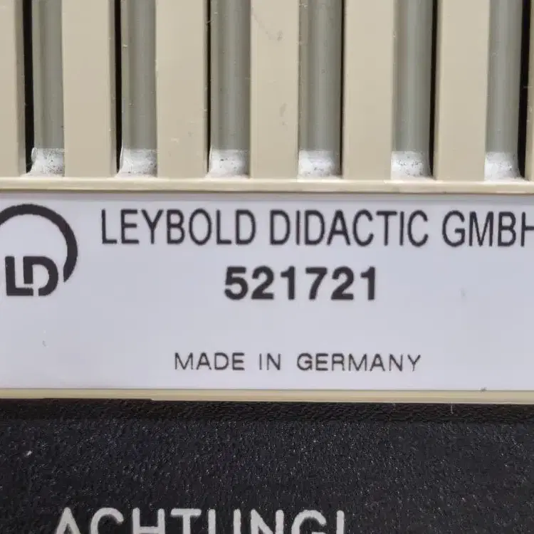 Leybold Didactic 521 721 고전압 파워서플라이 25kV