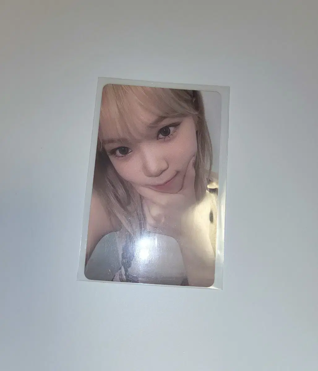 le sserafim kim chaewon photocard wts