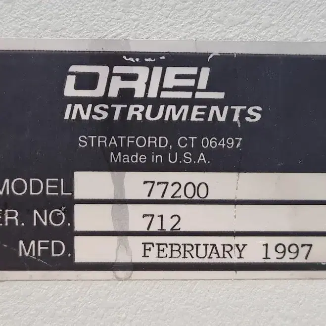 ORIEL Instruments 77200 Monochrmator 단색기