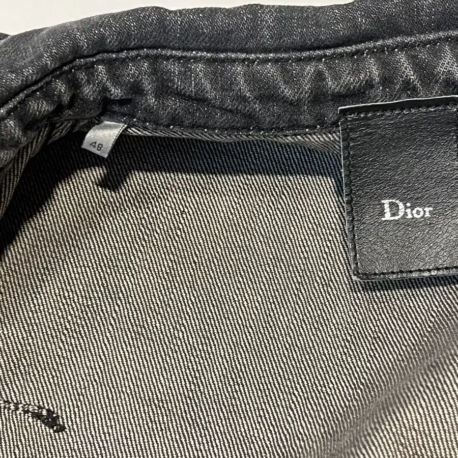 Hedi Slimane 디올 Dior 데님 자켓