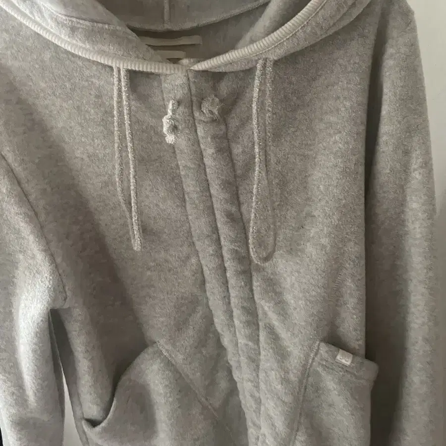 타입서비스 Soft Fleece Hoodie gray 새상품 상태