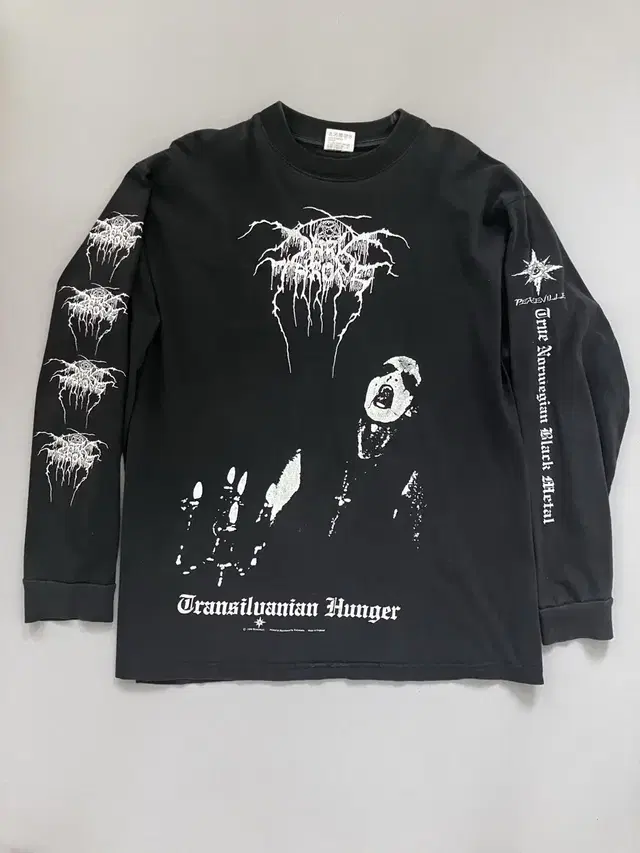 다크쓰론 DARKTHRONE 밴드티 빈티지