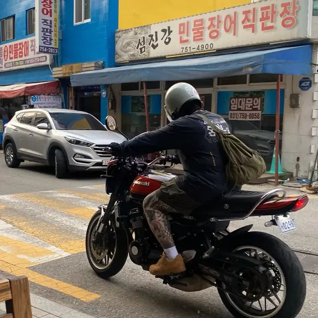 z900rs 가와사키 홍련