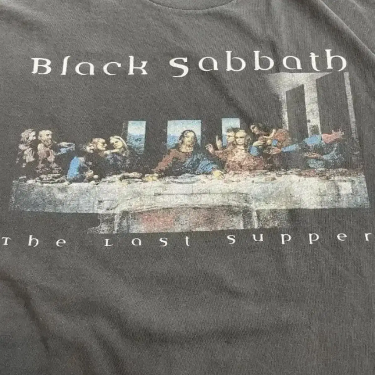 블랙사바스 BLACK SABBATH 밴드티 빈티지