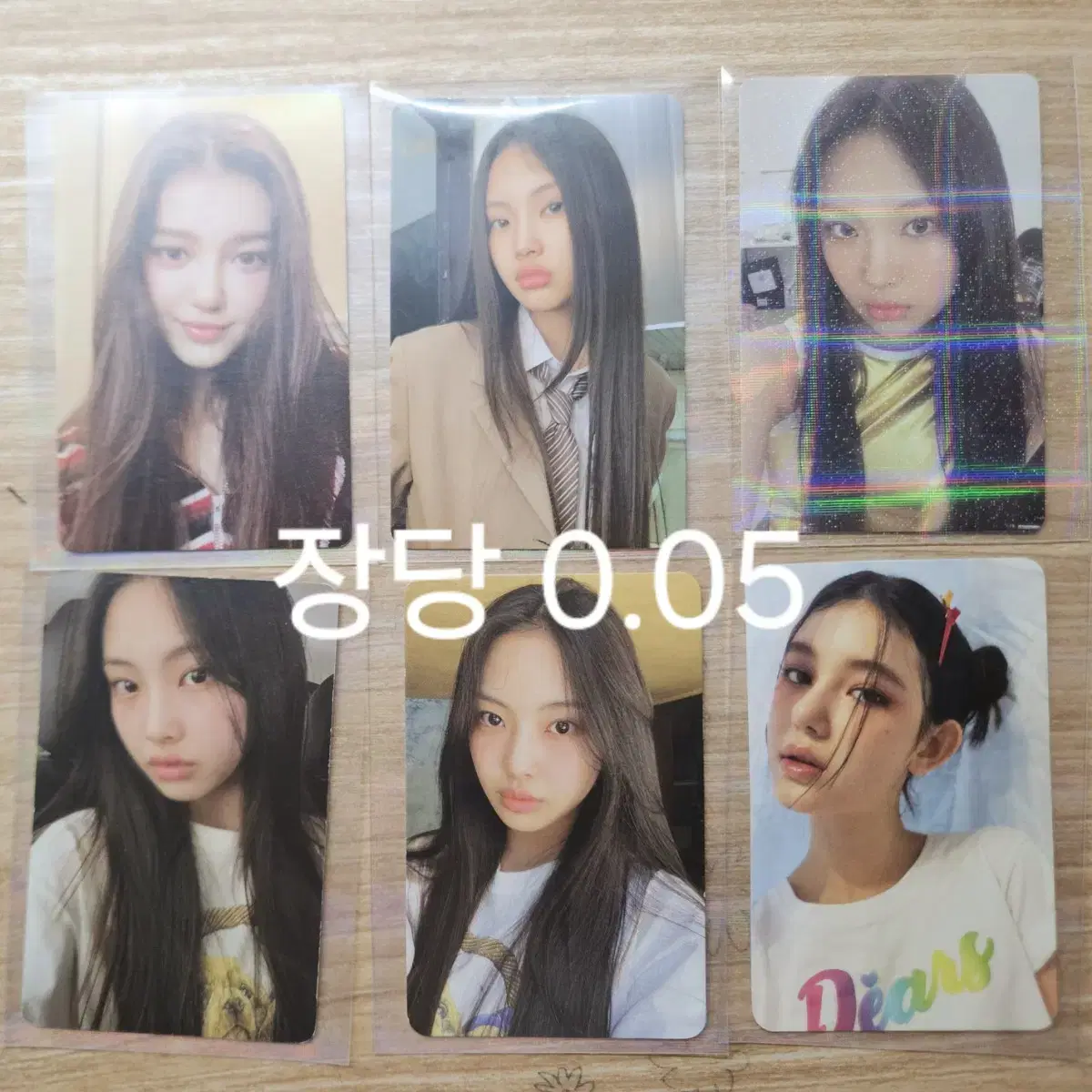 New Jeans hyein danielle weverse album photocard Bloo Book bunnybeachbag