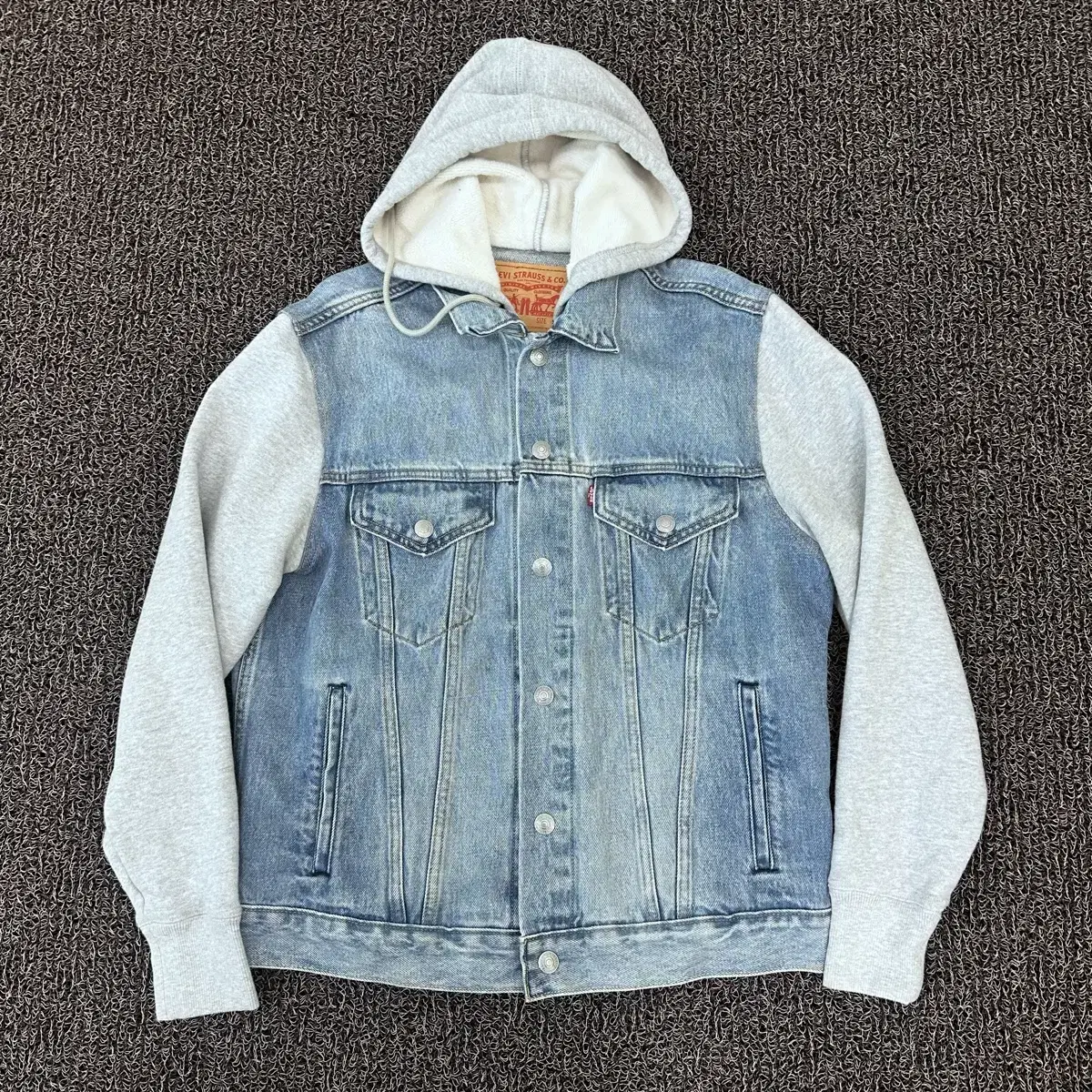 Levi's Hybrid Jeans Jacket Hooded S