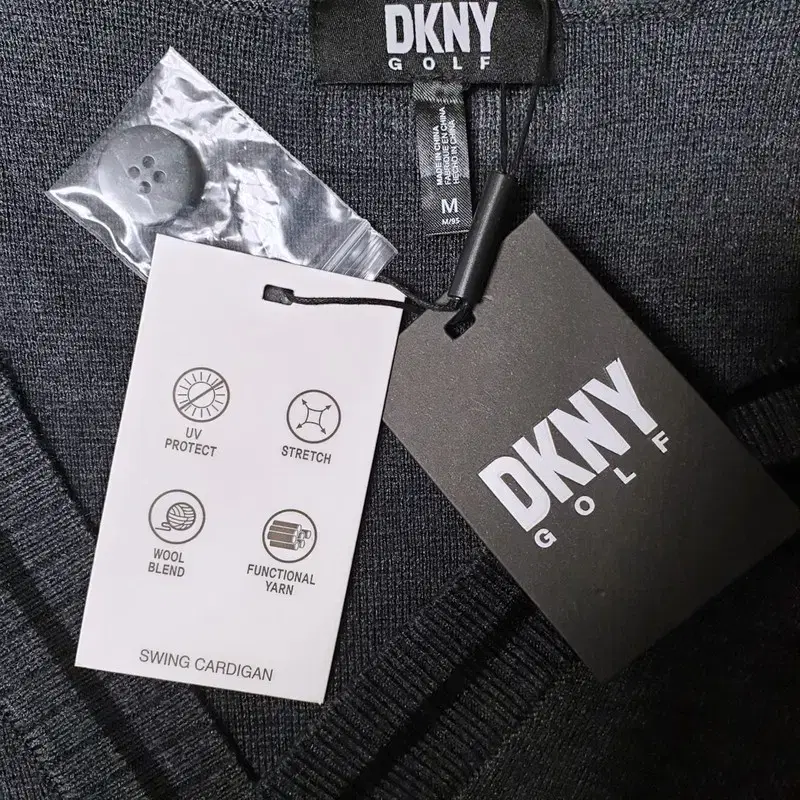 새상품) DKNY GOLF 가디건 남M